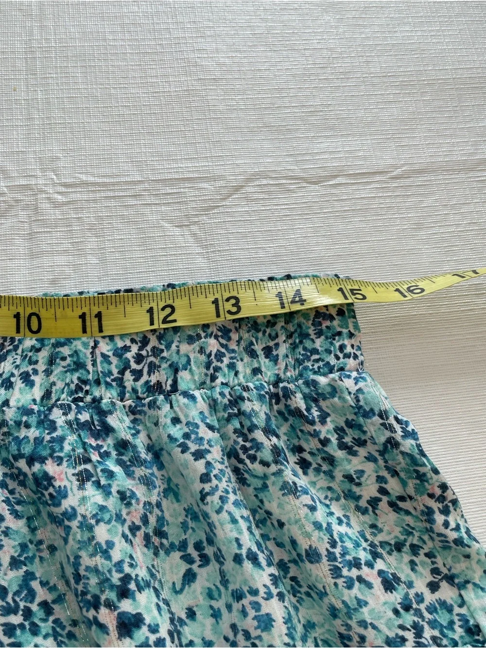 Loft floral ruffle mini skirt - Picture 3 of 7